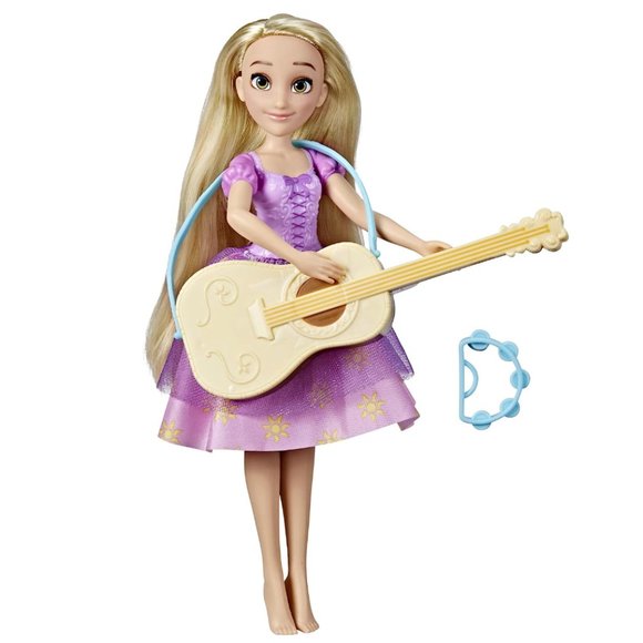 Disney Princess Everyday Adventures Rockin' Rapunzel Doll w Color-Change Guitar - Picture 2 of 8